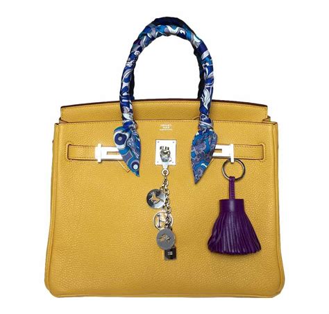 hermes yellow birkin|hermes birkin black 30.